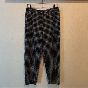 Monki Grid Trousers